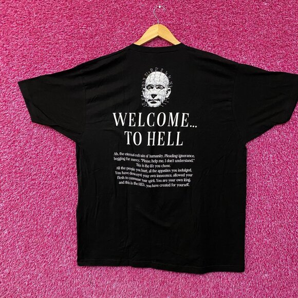 Hellraiser Inferno Pinhead Welcome to Hell Horror T-Shirt 2X - Picture 3 of 4